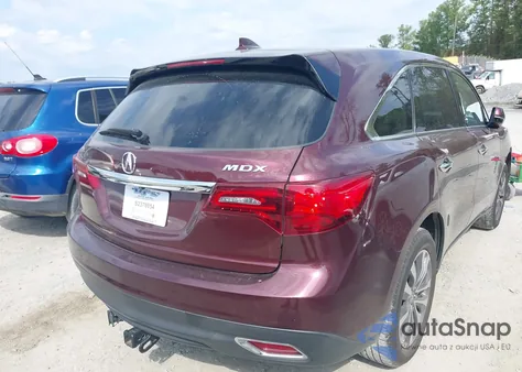 2014 Acura Mdx Technology Package from USA, damaged, VIN 5FRYD3H48EB015448